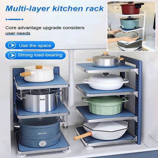 Estante de cocina multicapa