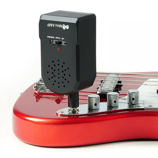 Mini amplificador portátil para guitarra eléctrica