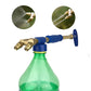 Cabezal de pulverización de botella de doble boquilla de tracción