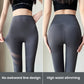 Leggings de malla de cintura alta para mujer con bolsillo