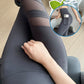 Leggings de malla de cintura alta para mujer con bolsillo
