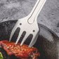🔥Hot venta 🥓3 en 1 Camping BBQ Grill Utensilios Inicio Tenedor Espátula Clip