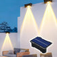Luces solares impermeables para vallas y decoración de exteriores