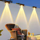 Luces solares impermeables para vallas y decoración de exteriores
