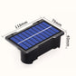 Luces solares impermeables para vallas y decoración de exteriores