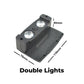 Luces solares impermeables para vallas y decoración de exteriores