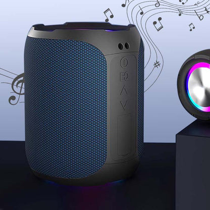 Altavoz Bluetooth portátil de 40 W de potencia máxima con luz RGB