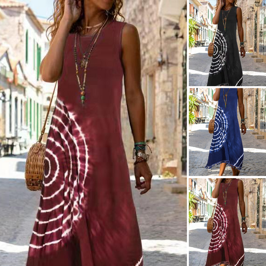 ⏳Venta Especial 50% OFF💃Vestido Midi Casual Sin Mangas para Muje