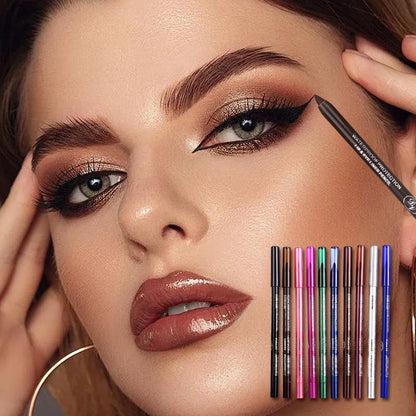 💕10 lápices de ojos de gel de colore