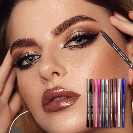 💕10 lápices de ojos de gel de colore