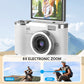 Cámara digital con pantalla giratoria 4K HD✈️32 GB-64 GB, envío gratuit
