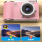 Cámara digital con pantalla giratoria 4K HD✈️32 GB-64 GB, envío gratuit