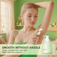 Crema depilatoria suave y no irritant