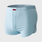 Boxers transpirables para hombre con bragueta con botone