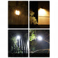 Luz solar con clip para exteriores y sensor de movimiento