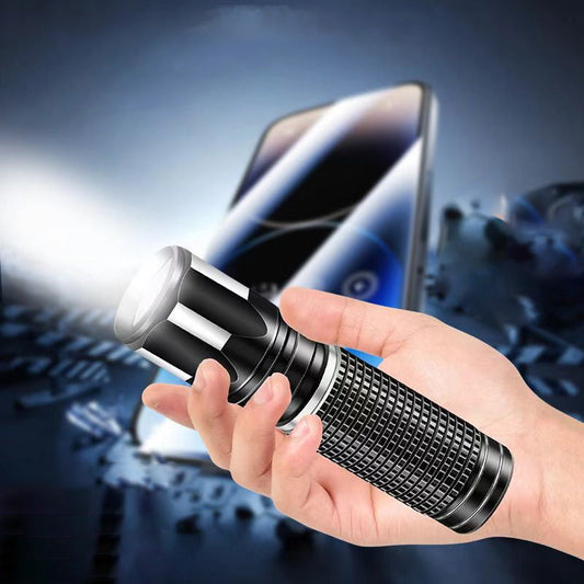 Mini linterna LED recargable con alto brill