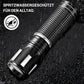 Mini linterna LED recargable con alto brill