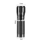 Mini linterna LED recargable con alto brill