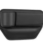 Caja de almacenamiento para coche de piel de vacuno