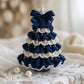 🤚🎁Kit de árbol de Navidad de ganchillo DIY: kit de decoración navideña hecho a man