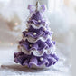 🤚🎁Kit de árbol de Navidad de ganchillo DIY: kit de decoración navideña hecho a man