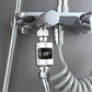 Termómetro digital para ducha: lector instantáneo de la temperatura del agua