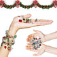 🌲Especial Navidad anticipada 49 % DE DESCUENTO🎁Set de 24 pulseras DIY para el calendario de Adviento de Navida