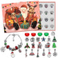 🌲Especial Navidad anticipada 49 % DE DESCUENTO🎁Set de 24 pulseras DIY para el calendario de Adviento de Navida