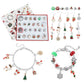 🌲Especial Navidad anticipada 49 % DE DESCUENTO🎁Set de 24 pulseras DIY para el calendario de Adviento de Navida