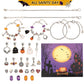 🌲Especial Navidad anticipada 49 % DE DESCUENTO🎁Set de 24 pulseras DIY para el calendario de Adviento de Navida