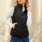 ⏳ ¡50 % DE DESCUENTO por tiempo limitado! 💥 Chaleco cálido con cuello alto para mujer