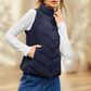 ⏳ ¡50 % DE DESCUENTO por tiempo limitado! 💥 Chaleco cálido con cuello alto para mujer