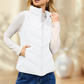 ⏳ ¡50 % DE DESCUENTO por tiempo limitado! 💥 Chaleco cálido con cuello alto para mujer