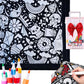 Manta para colorear DIY con rotuladores