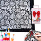 Manta para colorear DIY con rotuladores