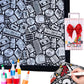 Manta para colorear DIY con rotuladores