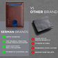 🔥49 % de descuento por el Día del Padre🎁Cartera AirTag para hombre: con funda de aluminio emergente, pinza para billetes, ranuras de cuero finas, tarjetero, bloqueo RFID, cartera minimalista con doble pliegue.