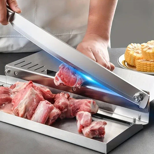Cortador manual de carne y huesos