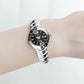 Reloj elegante e impermeable para mujer