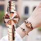 Reloj elegante e impermeable para mujer