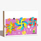 Kit completo para manualidades con papel de colores en 3D