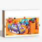 Kit completo para manualidades con papel de colores en 3D