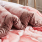 Manta Grande de Lujo con Estampado para Cama