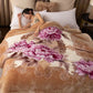 Manta Grande de Lujo con Estampado para Cama