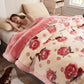 Manta Grande de Lujo con Estampado para Cama