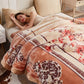 Manta Grande de Lujo con Estampado para Cama
