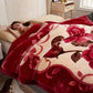 Manta Grande de Lujo con Estampado para Cama