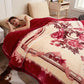 Manta Grande de Lujo con Estampado para Cama