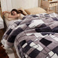 Manta Grande de Lujo con Estampado para Cama