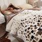 Manta Grande de Lujo con Estampado para Cama